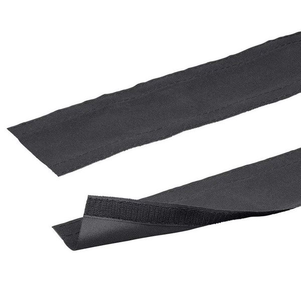 DYNAMIX 5M Hook and Loop Carpet Cable Cover. 100mm Wide. Black Colour.