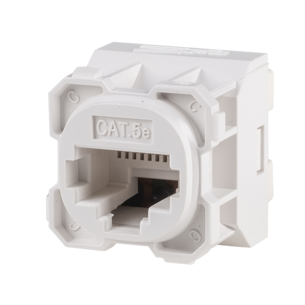 AMDEX Cat5e RJ45 Jack for AMDEX Face Plates. T586A Wiring Only. Recommended for use with RJ45 plugs only.