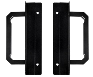 Durable all aluminum handle grip and steel mounting plate </br>Pre-drilled Mounting holes ready for quick installation </br>High quality textured treatment finish </br>Ergonomically designed handle