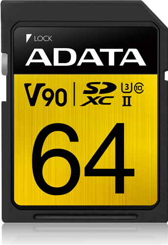 UHS II Speed Class 3</br>Speed Class 10</br>Video Speed V90</br>Sequential Read/Write: 290/260 MB/s</br>V90 video speed class: supports Ultra HD 8K, 4K,</br>3D, VR, and 360 degree video recording