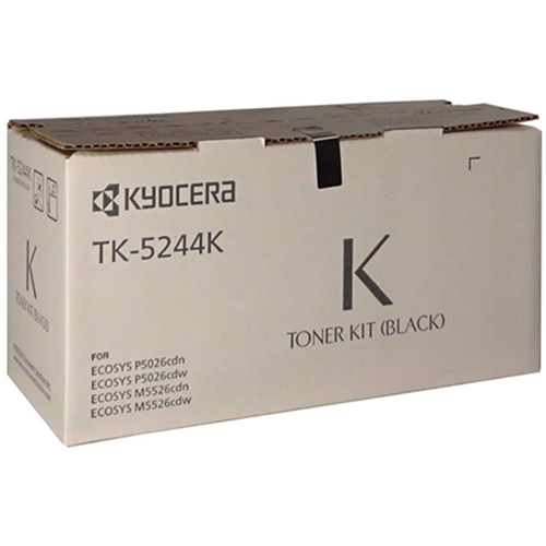 TK5244K, Compatible with: M5526, P5026,</br>Yield ~4,000 Pages (at 5% Coverage)