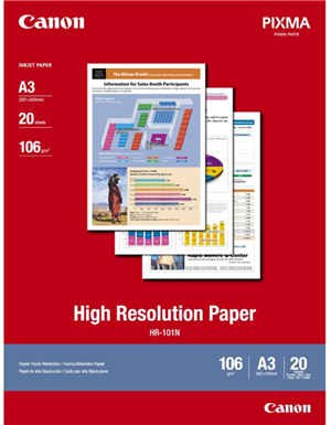 A3 High Resolution Paper (110 gsm / 20 Sheets), Matte finish paper, ideal for everyday printing