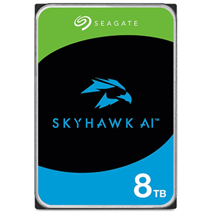 Seagate SkyHawk AI ST8000VE001 8 TB Hard Drive - 3.5" Internal - SATA (SATA/600) - Network Video Recorder Device Supported