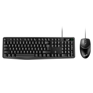 Boost your productivity with the KM-170, a reliable desktop combo featuring a USB wired keyboard and ergonomic optical mouse. The keyboard offers low-profile keycaps with reduced key noise, laser-engraved printing technology for long-lasting key labels, and an anti-water spill design for durability. The mouse is designed for comfort and precision, helping to accelerate your working efficiency. Plus, the keyboard includes a Copilot key to quickly launch Windows Copilot on supported PCs, adding smart functionality to your workflow.