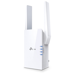 AX3000 Wi-Fi 6 Range Extender, </br>SPEED: 574 Mbps at 2.4 GHz + 2402 Mbps at 5 GHz </br>SPEC: 2 × External Antennas, 1 × Gigabit Port, Wall Plugged WPS, Access Point Mode, 802.11ax, EasyMesh</br>