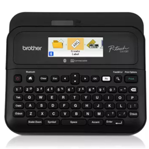 PTD610BT Business Professional Connected Label Maker - TZe</br>Desktop Label Printer, Print Resolution: 180 x 360 dpi, Print Speed (Seconds): 0.8" / 20 mm per Second, Supported Tape Sizes: 1.0" / 25 mm, Maximum Label Width: 0.9" / 24 mm,