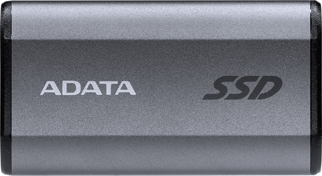 ADATA External Solid State Drive SE880 2TB USB3.2 Gen 2 USB Type-C, Rugged, Highly Portable SSD, High Speed 2000MB/s Read/Write, IP68 dust/waterproof, 31g, 64.8x35x12.25mm, Includes USB-C to USB-C cable + Type-C to Type-A Cable, Titanium Grey