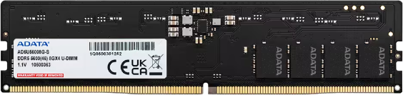AD5U560016G-B DDR5 U-DIMM 5600 CL46 1.1V 16GB NON HEATSINK BULK OEM</br></br></br></br>