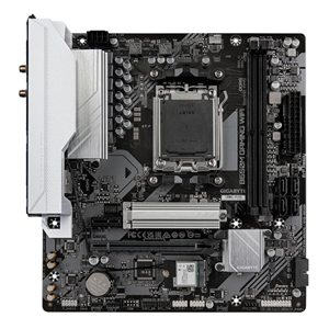 B650M GAMING WIFI</br>AMD Socket AM5:Supports AMD Ryzen 7000 Series Processors</br>Unparalleled Performance:5+2+2 Phases Digital VRM Solution</br>Dual Channel DDR5:2*SMD DIMMs with AMD EXPO & Intel XMP Memory Module Support</br>SuperSpeed Storage:PCIe 4.0 x4 M.2 Connector</br>EZ-Latch:PCIe x16 Slot with Quick Release Design</br>Fast Networks:2.5GbE LAN</br>Extended Connectivity:HDMI , D-sub</br>Smart Fan 6:Features Multiple Temperature Sensors, Hybrid Fan Headers with FAN STOP</br>Q-Flash Plus:Update BIOS Without Installing the CPU, Memory and Graphics Card