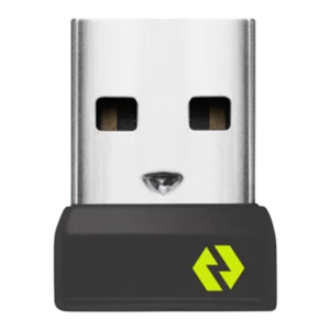 USB receiver to be used with your Logi Bolt wireless mouse and keyboard.