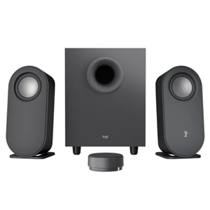 2x Satellite Speakers, 1x Subwoofe, 80W Peak, 40W RMS. Wireless control dial
