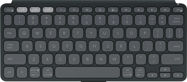 A slim keyboard for big ideas. Make it happen on any Android, ChromeOS, Windows, iPadOS, iOS or macOS wireless device with our most portable keyboard ever. With a super slim, light design, built-in cover, and roomy keys, it's the perfect companion to your on-the-go life.