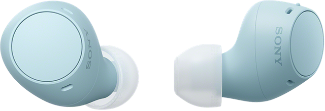 Blue. Small size, great sound. These ultra-compact wireless earbuds feature high-quality </br>sound, long battery-life and a go-anywhere design. </br>Thanks to their simple operation, compact charging case and easy to use companion </br>app, the WF-C510 is a great way to start enjoying the freedom and convenience of </br>truly wireless earbuds.</br>• Truly Wireless earbuds with compact charging case</br>• IPX4* water/sweat-resistant, for go-anywhere everyday use</br>• Multipoint- connect with 2 devices simultaneously</br>• Ambient Sound Mode- remain aware of your surroundings</br>• Up to 11 hours music per charge, 22 hours with the charging case</br>• Stereo hands-free voice calls and reliable Bluetooth connectivity</br>• Sony &#124; Headphones Connect app; custom EQ, ASM settings and more</br>• Quick-charge; 5 minutes charge gives approx. 60 minutes of music playback