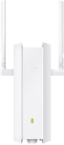 AX1800 Indoor/Outdoor Wi-Fi 6 Access Point (EAP625-Outdoor HD)</br>&bull;	Up to 1.8 Gbps WiFi 6 Speeds: 574 Mbps on 2.4 GHz + 1201 Mbps on 5 GHz.*1</br>&bull;	Supports WiFi 6 technologies, such as 1024-QAM, OFDMA, etc.*2</br>&bull;	High-density connectivity up to 1,000+ clients.*3</br>&bull;	Long-range coverage with the high-power amplifier and 2&times; detachable antennas.</br>&bull;	Advanced Functions: Centralized management, Omada mesh, and seamless roaming.*4</br>&bull;	PoE+ Powered: Supports both 802.3at PoE (adapter not included).</br>