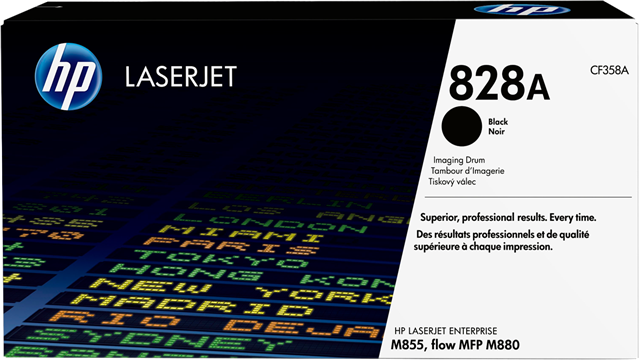 Compatible With: LaserJet M855dn, M855xh, M880z, M880z+, Yield ~30000 Pages (at 5% Coverage)