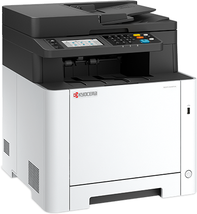 Print, Duplex, USB/Gigabit Ethernet, WiFi, 26ppm (Mono), </br>TK-5454 Standard Toners TK-5454K Black Toner [~4,200 pages, KY6032], TK-5454C Cyan Toner [~3,100 pages, KY6033], TK-5454M Magenta Toner [~3,100 pages, KY6034], TK-5454Y Yellow Toner [~3,100 pages, KY6035]</br>2 year return to base warranty standard.</br>2-year onsite warranty upgrade - KY9131</br>3-year onsite warranty upgrade - KY9132
