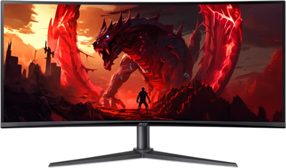 Nitro XZ342CU V3 34&rdquo; VA curve screen, 1ms, 180Hz, 2x HDMI +1xDP, 2x 2W speakers, 3 yr Warranty