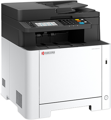 Print, Duplex, USB/Gigabit Ethernet, 26ppm (Mono), WiFi</br>TK-5454 Standard Toners TK-5454K Black Toner [~4,200 pages, KY6032], TK-5454C Cyan Toner [~3,100 pages, KY6033], TK-5454M Magenta Toner [~3,100 pages, KY6034], TK-5454Y Yellow Toner [~3,100 pages, KY6035]</br>2 year return to base warranty standard.</br>2-year onsite warranty upgrade - KY9131</br>3-year onsite warranty upgrade - KY9132