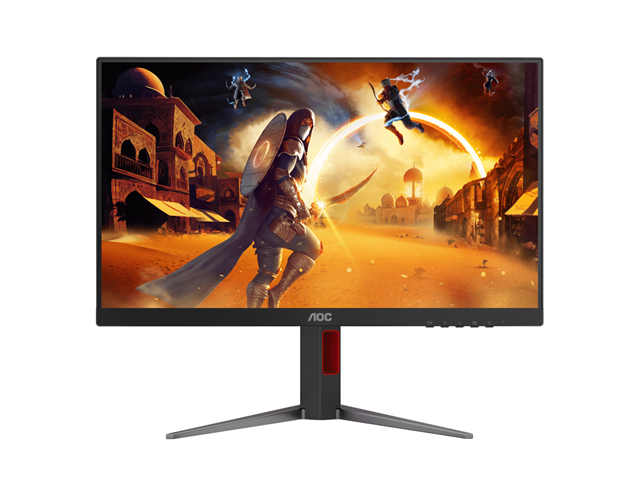 24.5" IPS Panel, Full HD 1920 x 1080 Max Res, 420Hz, 0.3ms, 2x HDMI, 1xDisplay Port, VESA 100mm, 3yr Warranty, 130mm Height adjust stand