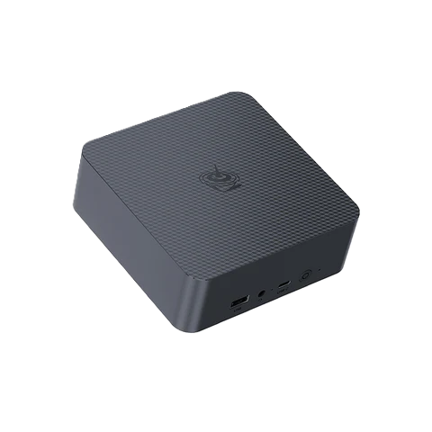BEELINK EQi12-D4 i5-1235u NUC Barebone System - Mini PC - Intel Core i5 12th Gen i5-1235u 10 Core (2P/8E) 12 Thread up to 4.4GHz - 32GB (2*16GB) DDR4-3200 - 500GB M.2 SSD (spare M.2) - Intel Iris XE Graphics (80EU) - 2x HDMI - 2x RJ45 Gigabit Ethernet - Wi-Fi 6 - Bluetooth 5.2 - 3.5mm audio jack - 1x USB Type-C (Data only)  3x USB3.2  USB2.0 - 126 x 126 x 44.2mm, Grey</br>Use NUC983 to VESA mount