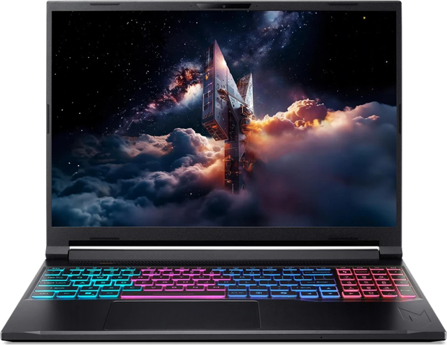 Intel Core 7-240H 10 core (6p/4e) 16 thread, up to 5.2GHz, 16" WUXGA Slim IPS DDS, 1x 16 GB DDR5, 1024GB PCIe NVMe SSD, NVIDIA GeForce RTX 5060 8GB RAM, Killer Wi-Fi 6 AX 1650i, 4 Zone RGB keyboard, HD USB Camera, 2.1kg, Windows 11 Home</br>