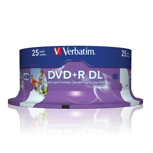 8.5 Gbyte's of storage capacity on a single-sided disc</br>Largest compatible DVD back-up and data archiving format for computer drives</br>Record 4 hours of DVD quality television and video (16 hours of VHS quality)</br>Supported by high speed Double Layer writers, up to 10X, burn 8.5GB in approximately 12-15 minutes</br>Compatible with DVD+R DL drives from leading manufacturers</br>Ideal for archiving home movies