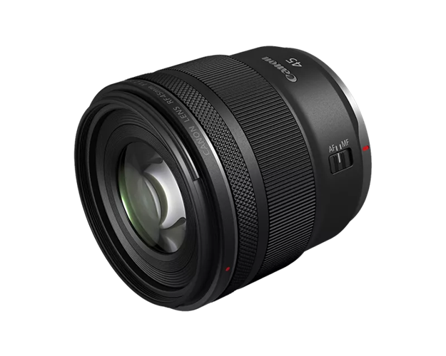RF 45mm f/1.2 STM</br>346g</br>67mm filter