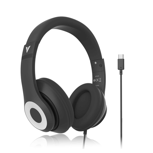 USB-C Connectivity: Enjoy plug-and-play convenience with smartphones, tablets, laptops, and other USB-C enabled devices.</br>High-Quality Audio: Immerse yourself in high-fidelity sound for music, videos, and calls.</br>On-Ear Design for Superior Comfort: Soft, padded ear cups and an adjustable headband provide a perfect fit for extended wear.</br>Integrated In-Line Controls: Effortlessly manage play/pause, and calls with the built-in microphone and control button.</br>Durable and Lightweight Build: Robust construction ensures reliability, while the lightweight design keeps you comfortable on the go.</br>Versatile Usage: Ideal for remote work, online learning, gaming, and entertainment.