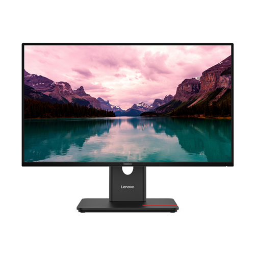 Lenovo ThinkVision T24-40, 23.8-inch WLED Backlit LCD Monitor, FHD In-Plane Switching (IPS) Panel, 3-Side Near Edgeless, 1920 x 1080 (16:9), Anti-Glare, Natural Low Blue Light (LBL), VGA + DP + HDMI input  & Audio out; 3 x USB-A 3.2 + 1 x USB-C ; New Design Full function stand with cable management and integrated Phone holder: Height adjustable, Tilt, Swivel and Pivot; Cables inbox: Power Cable, DP Cable (1.8m) & USB Type-A to Type-B Cable (1.8m);  3-year warranty.