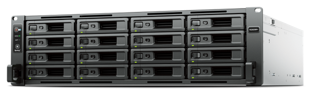 AMD Ryzen V1780B quad-core up to 3.6GHz, 8GB DDR4 ECC upgradable to 32GB), 16x 3.5/2.5" SATA Drive Bays  2x USB 3.2 Gen 1, 1x Expansion Port, 1x10GbE, 2x1GbE (RJ-45) , 1x PCIe Gen3 x8 Slot for optional 10GbE or M.2 SSD adapter card, Size (HxWxD) 132 mm x 482 mm x 656 mm, 17.3kg, Redundant Power