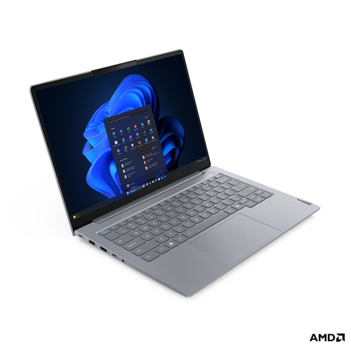 Lenovo ThinkBook 14 Gen9, 21V0007GAU, Arctic Grey, 14.0" WUXGA (1920 x 1200) IPS Anti-Glare 300N, AMD Ryzen&trade; 7 250 Processor, 32GB (16GB + 16GB) DDR5 5600MHz, 512GB SSD PCIe-NVMe Gen4, AMD Radeon Graphics, Wi-Fi 6 (2x2 802.11ax), No WWAN, 4-in-1 card reader, Bluetooth, FingerPrint Reader, ThinkBook Backlit Keyboard, Integrated FHD + IR Hybrid Camera w/privacy shutter, Integrated 48Wh Battery, Windows&reg; 11 Professional, 1 Year Onsite, 65W USB-C 3P BK ANZ