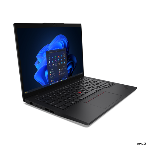 Lenovo ThinkPad L14 AMD Gen6, 21S80000AU, Black, 14.0" WUXGA (1920 x 1200) IPS Anti-Glare 400N, , AMD Ryzen&trade; 5 PRO 215, ,16GB (8GB + 8GB) DDR5 SODIMM, 512GB SSD PCIe-NVMe OPAL Gen4, INTEGRATED_GRAPHICS, Mediatek Wi-Fi 7 (2x2 802.11be), No WWAN, , Bluetooth, FingerPrint Reader, , ThinkPad Backlit Keyboard, , Integrated 5MP RGB + IR Camera w/privacy shutter, Integrated 46.5Wh Battery, Windows 11 Professional, 3 Year Onsite, Carbon Offset, 65W USB-C AC adapter, , </br>