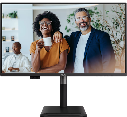 27" Pro Series 120Hz IPS Panel, Frameless, Quad HD 2560 x 1440 Max Res, 4ms Response,  1xHDMI 1xDP 1xUSB Type-C (96W DP Alt Mode) 1x USB Type-C data, 4xUSB3.2 for KVM, srgb2x2W Speakers, 99% sRGB, VESA 100mm, Height Adjust 150mm, 5 year warranty. </br>Includes 1x HDMI, 1x USB Type-C cable