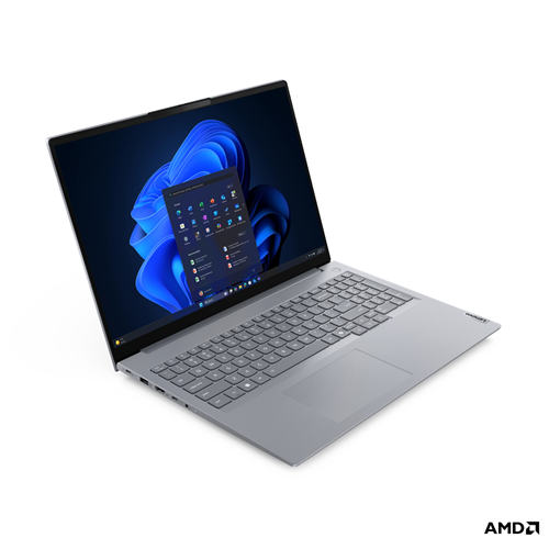 Lenovo ThinkBook 16 Gen9, 21UT006LAU, Arctic Grey, 16.0" WUXGA (1920 x 1200) IPS Anti-Glare 300N, AMD Ryzen&trade; 7 250 Processor, 16GB (8GB+8GB) DDR5 5600MHz, 512GB SSD PCIe-NVMe Gen4, AMD Radeon Graphics, Wi-Fi 6 (2x2 802.11ax), No WWAN, 4-in-1 card reader, Bluetooth, FingerPrint Reader, ThinkBook Backlit Keyboard, Integrated FHD + IR Hybrid Camera w/privacy shutter, Integrated 48Wh Battery, Windows&reg; 11 Professional, 1 Year Onsite, 65W USB-C 3P BK ANZ
