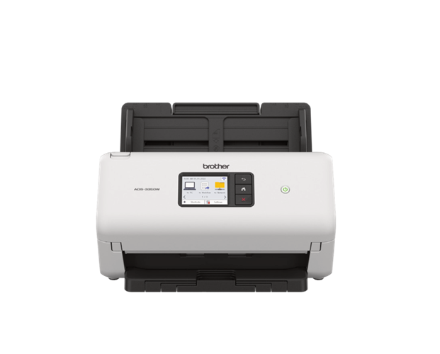 Desktop Scanner, 40ppm (80pm Duplex), duplex Scan, 60 Sheet ADF, 40 &ndash; 200 gram Media Weight, 2.8&rdquo; Touchscreen LCD Display, wireless, scan to email Server.
