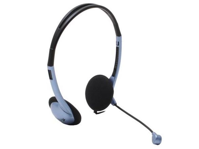 The HS-02B is a versatile headset designed for clear audio and comfortable use. It features an adjustable microphone for optimal voice capture and in-line volume control for quick sound adjustments. Ideal for PC audio, MP3 and CD music, as well as internet chat, this headset uses dual 3.5mm connectors (one for speakers and one for the microphone) for easy compatibility with most devices.