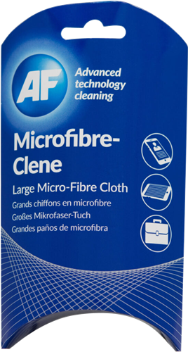 An exceptionally soft cloth designed for cleaning without being abrasive or leaving any residue. Ideal for cleaning computer or laptop screens, tablet & plasma echnology, smartphones, TVs, glass, LCD and TFT screens